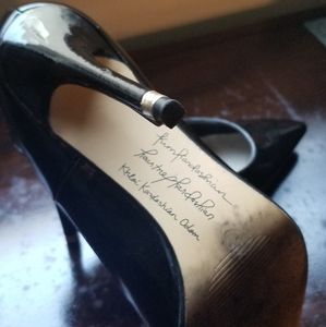 Kardashian Kollection Black Heels